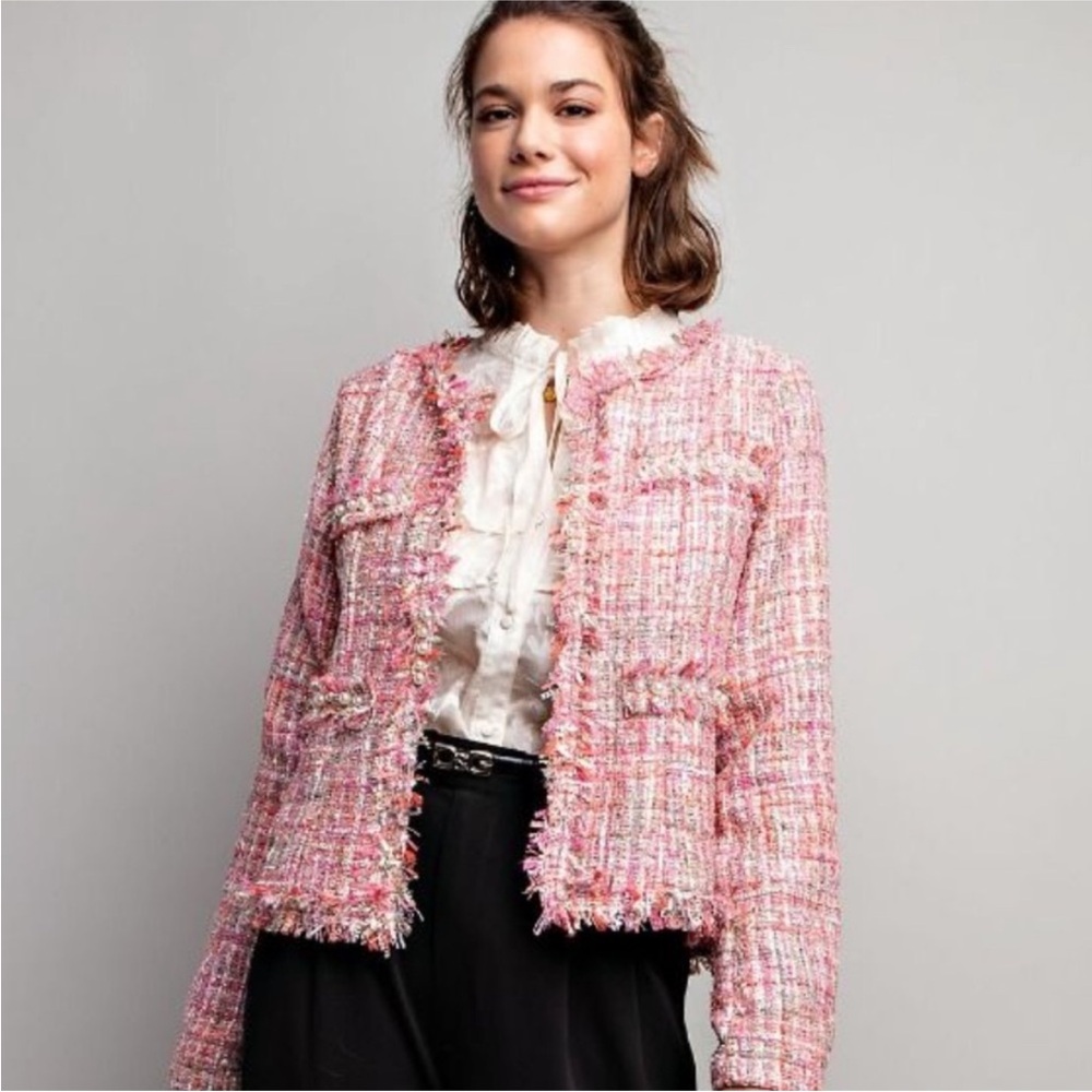 Easel Tweed Blazer/Jacket